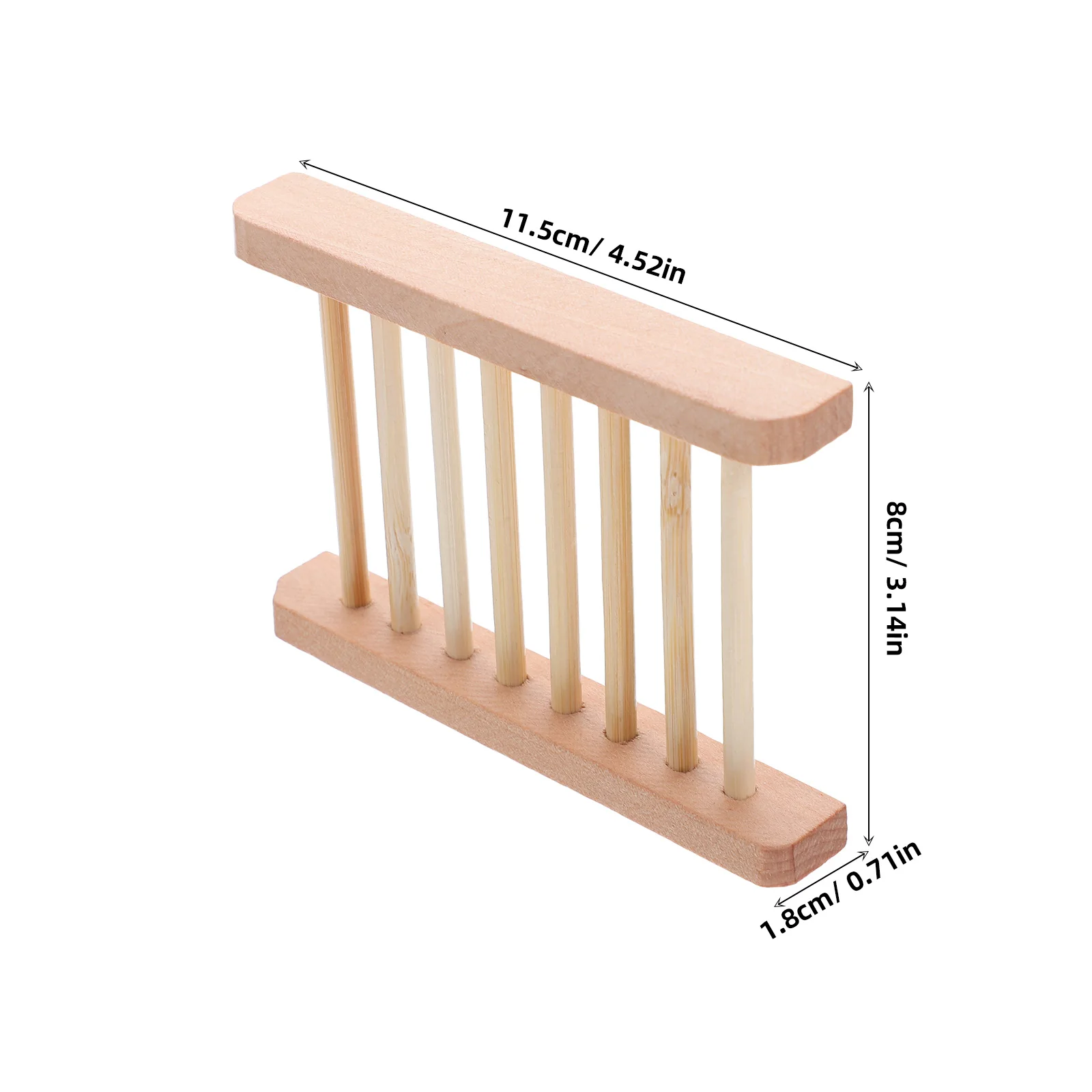 

10Pcs Wooden Hollow Soap Holder Wooden Soap Dish Bathroom No Punching Drain Storage Rack Sink Bathtub Soap Storage Shelf