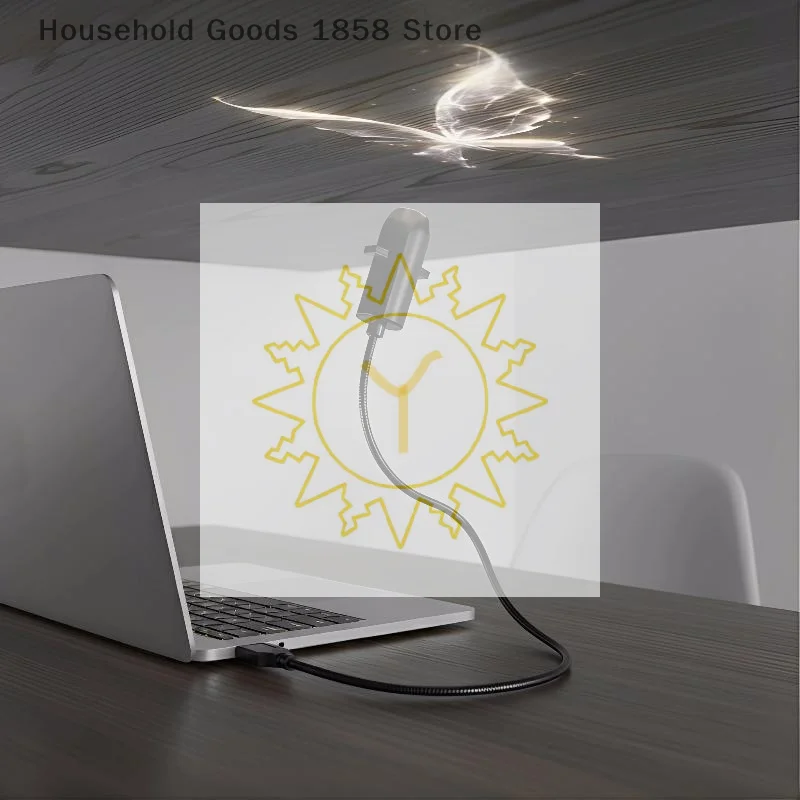 LED USB Projector Light 6/9pcs Projection Patterns- Planet Butterfly Night Light