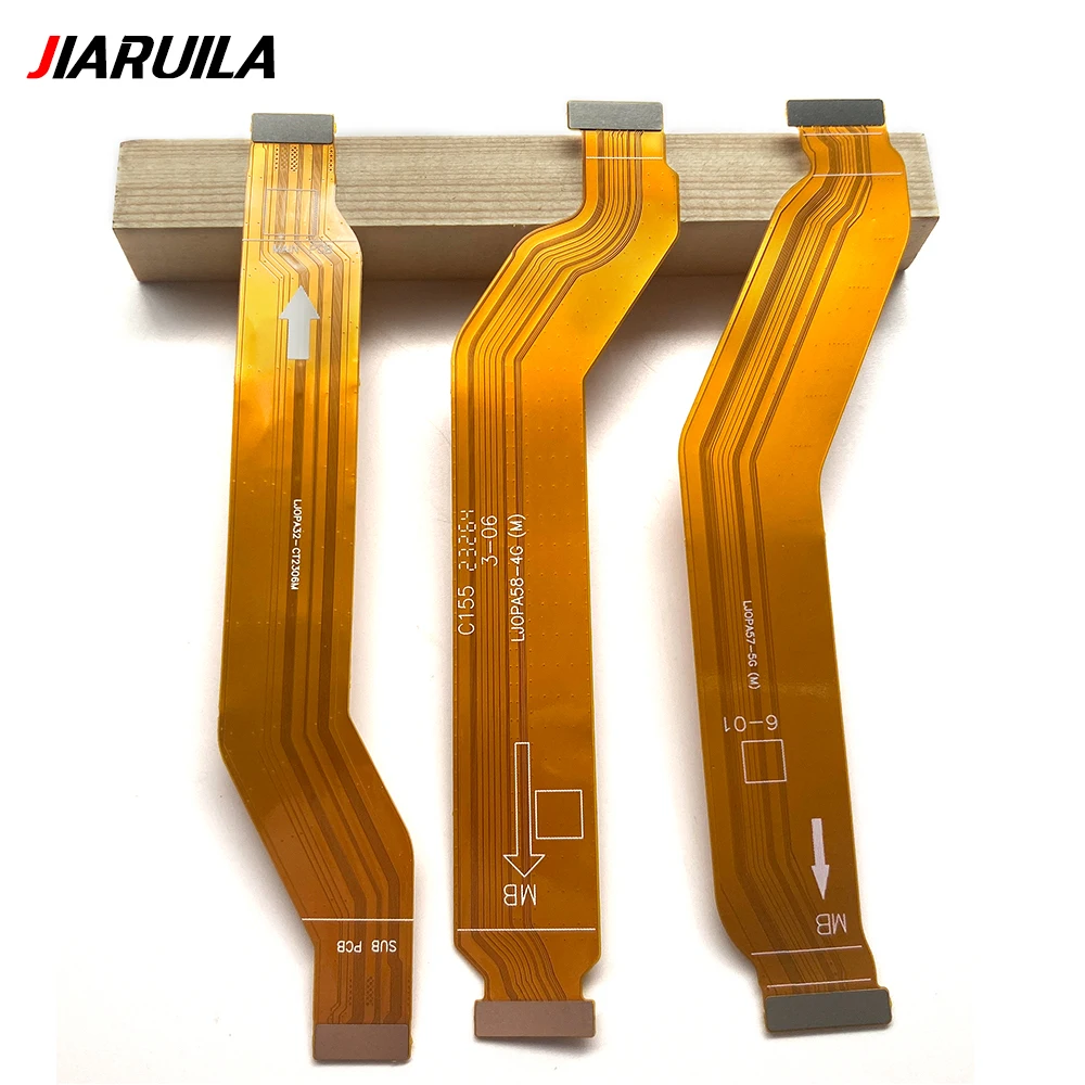 50Pcs，Motherboard FPC Main Board Connector Flex Cable Part For OPPO A15 A15S A16 A54 A58 4G A17 A32 A53 A52 A55 A57 5G A16K A38