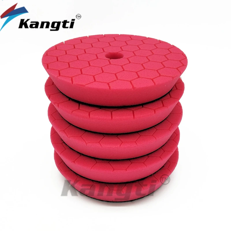 3/5/6lnches Auto Polijstpad Duitsland Schuim Buffing Pads Professionele DA/RO Polijstmachines Spons Disc