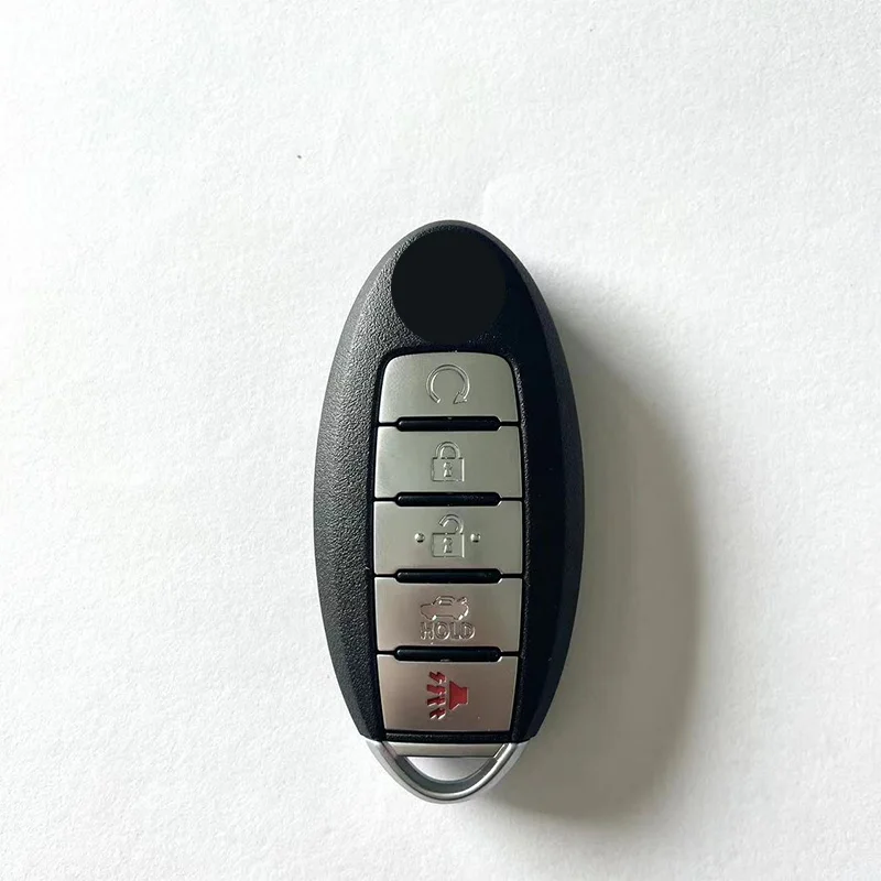 NHkey CWTWB1G744 Keyless dla Nissan Patrol Armada 5-przyciskowy 433.92Mhz FSK ID46 PCF7952A Chip Smart Remote Car Key Fob