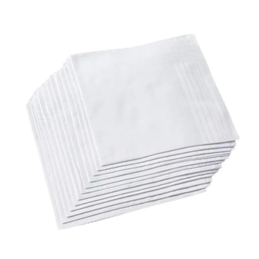 

Men's Pure W 00% Cotton andkercief