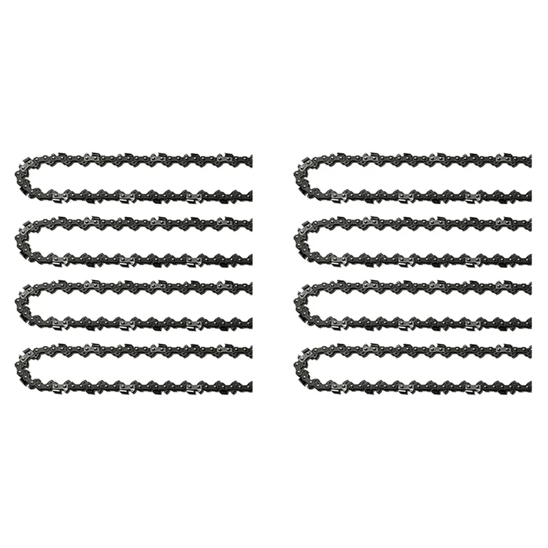 

ABVT-8 Pack 14-дюймовая цепь бензопилы 52, приводные звенья, манометр 0,05 дюйма, шаг LP 3/8 дюйма, сменные низкие цепи бензопилы 14 дюймов