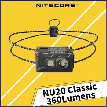 2024 新 NITECORE NU20 クラシック充電式ヘッドライト 360 ルーメンランニングキャンプ防水ヘッドランプ