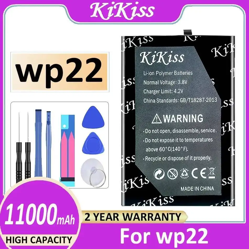 

Аккумулятор KiKiss 11000 мАч для OUKITEL wp22 (S109) Bateria