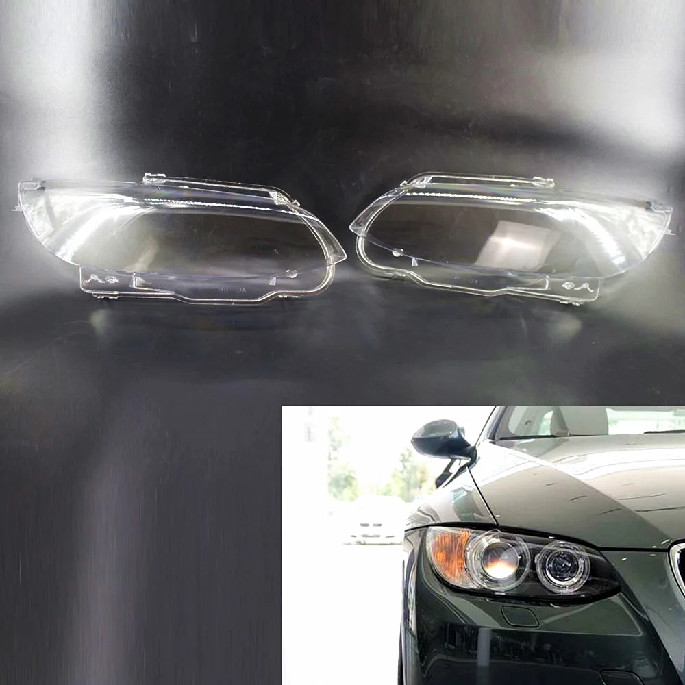 

Brand New Headlight Lens Plastic Shell Cover For BMW E92 Coupe Convertible M3 2006-2009 63117182507/63117182508