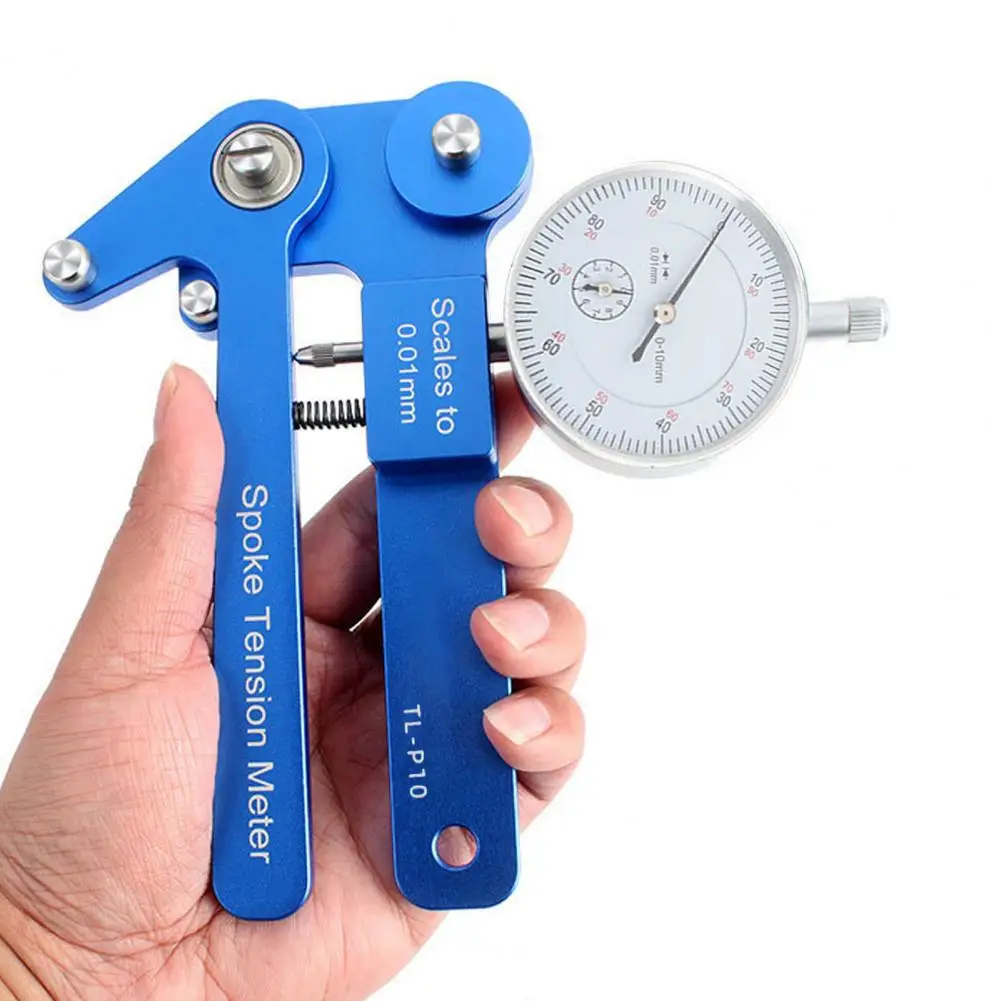 Lightweight Spoke Tension Tool Bicycle Spoke Tension Meter Heavy Duty Bike Wheel Spoke Tension Meter for Mtb Road for Adjustment