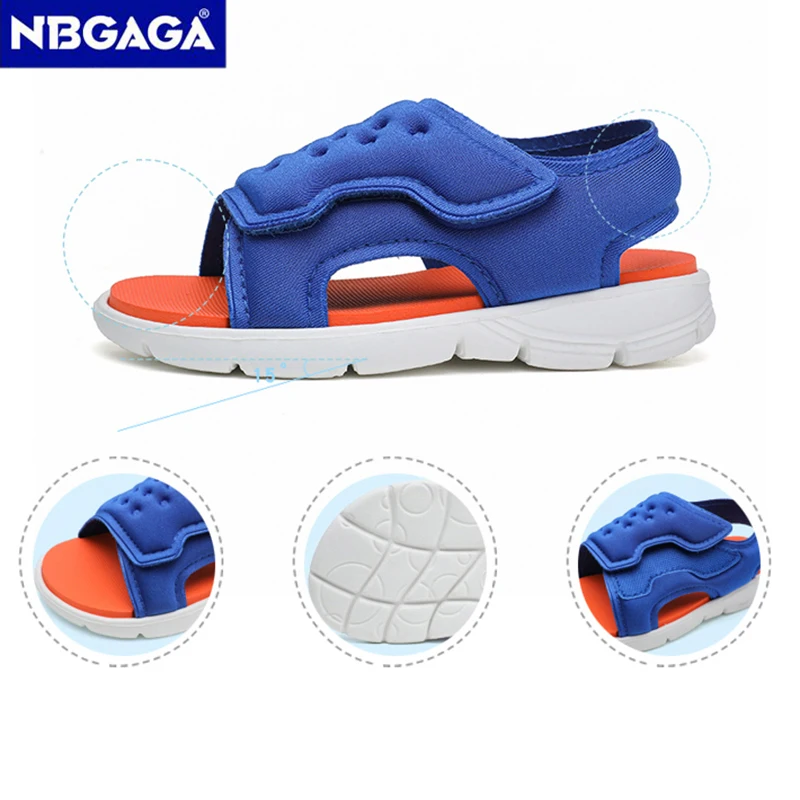 Summer Breathable Kids Sandals Casual Baby Boy Anti-slip Sandal Soft Sole First Walkers for Toddler Girls Lightweight Shoes