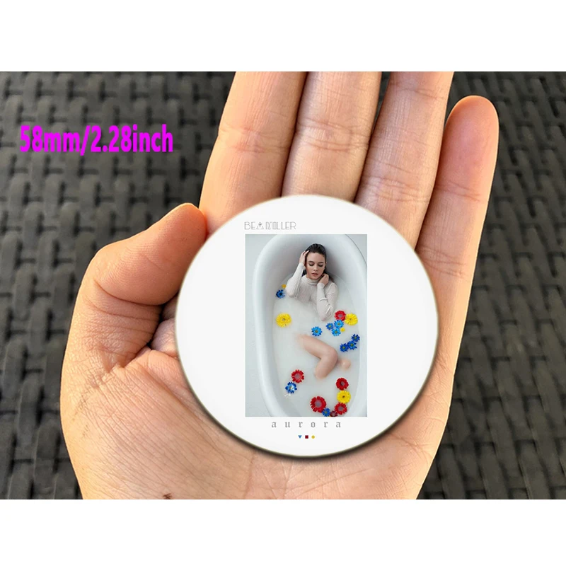 Music Ablum Cover Pin Handmade Brooch for Clothes Cartoon Cosplay Badge Backpack Decoration Jewelry Gift