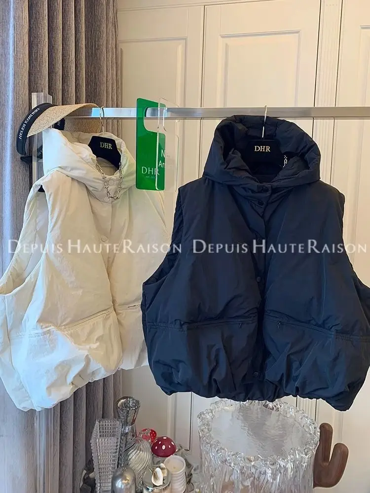 

Жилеты Жилеты Толстые женские без рукавов Осенние из овечьей шерсти с драпировкой и бахромой Cottagecore Лоскутные многослойные кампусные свободные стильные сексуальные