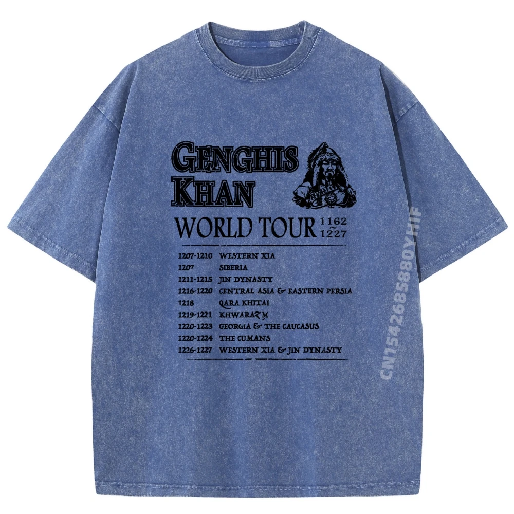 

Мировая турня Чингисхан, историческая монгольская империя, спортивная футболка, мужская брендовая одежда, рубашка для отдыха, идея подарка