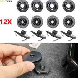 12PCS For SKODA OCTAVIA A7 OCTAVIA A5 SUPERB CAR MAT CLIPS FLOOR HOLDERS FIXING CLAMPS RETAINER GRIP 3D08645214PK 3D0864523B41