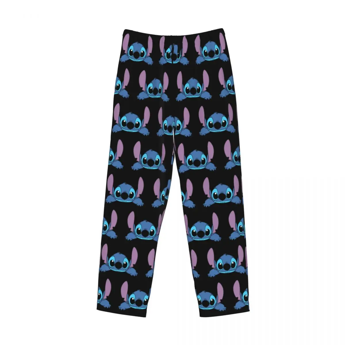 Pantalones de pijama de león con estampado personalizado para hombre, ropa de dormir Kawaii con bolsillos