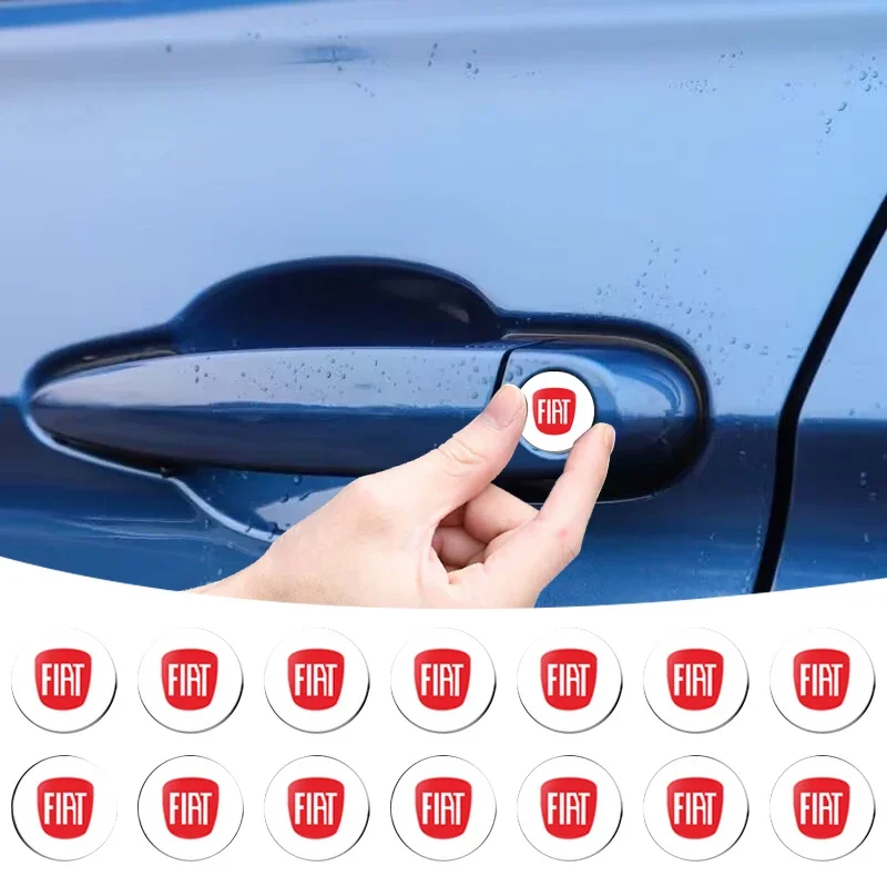Fiat 500 Door Lock Protective Stickers