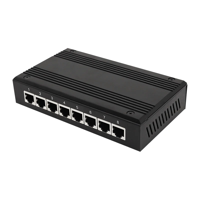 8 Ports RS232\RS485\RS422 Interfaces Serial Device Server Modbus Gateway Modbus RTU Master Slave