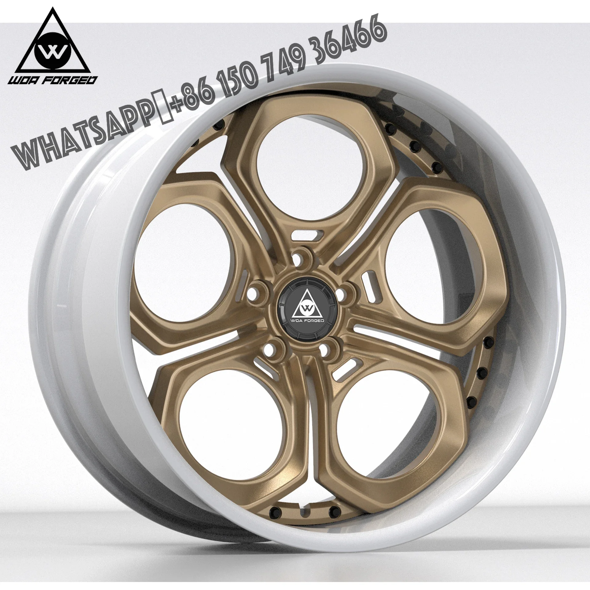 

Passenger Car Wheel Custom Color Forged 2 Piece 3 Piece Rim Clover Design 20 21 22 23 Inch for Lamborghini Ferrari Aston Martin