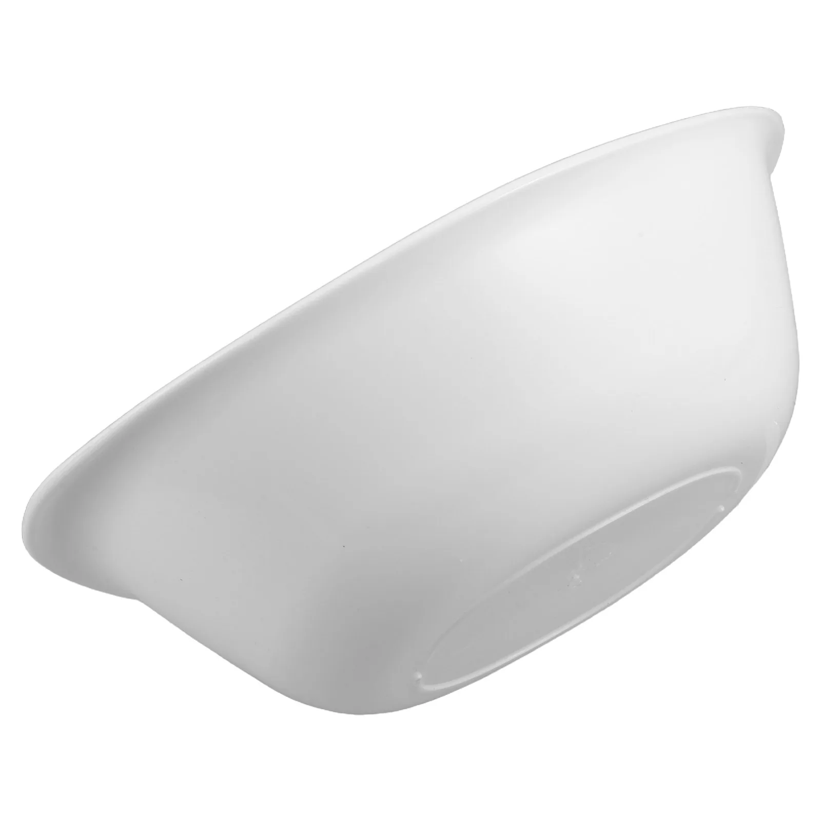 

Portable Face Wash Basin Transparent Acrylic Ingot Shape Sturdy Stackable Design for Beauty Salon Home Kitchen Use Small Washing