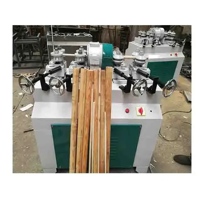 Automatic Broom Handle Making Machine Wood Round Rod Stick Machine Woodworking Machinery From China