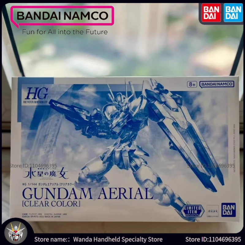 En Stock nuevo Bandai Gundam COLOR CLARO GUNDAM colección Popular aérea montar Mecha figura juguetes vacaciones regalos móviles