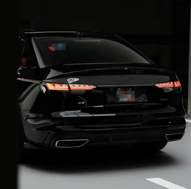 Transparent Smoke Venom Tail Lights Luxury Customization for ’Audi A4 S4 B8 B9 Yellow Cornering Lamp Asian Version