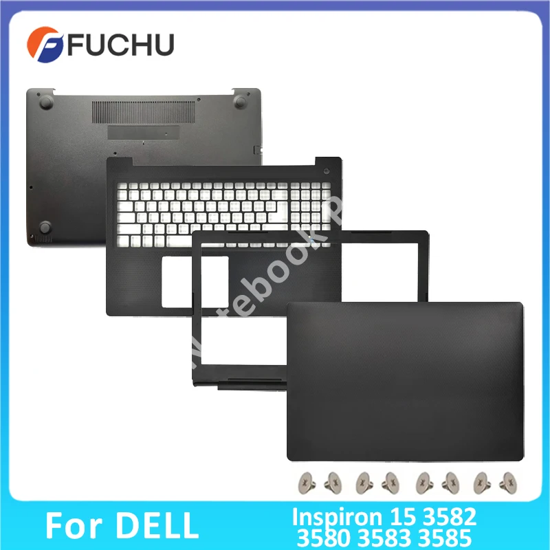 

New Laptop Case For Dell inspiron 15 3580 3581 3582 3583 3585 Replace LCD Back Cover Front Bezel Palmrest Bottom Case 00D9YY