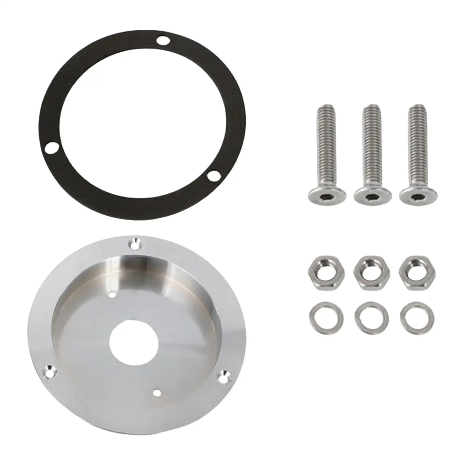 

Сменный комплект двухъярусного адаптера арбуза с винтами и гайками для круглого габаритного фонаря с прицепом для грузовика и автофургона