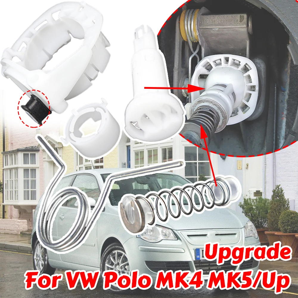 For VW Polo MK4 MK5 9N 9A 2001-2014 Up Upgrade Gear Box Shift Lever Selector Socket Bush Spring Bearing Shell Linkage Repair Kit