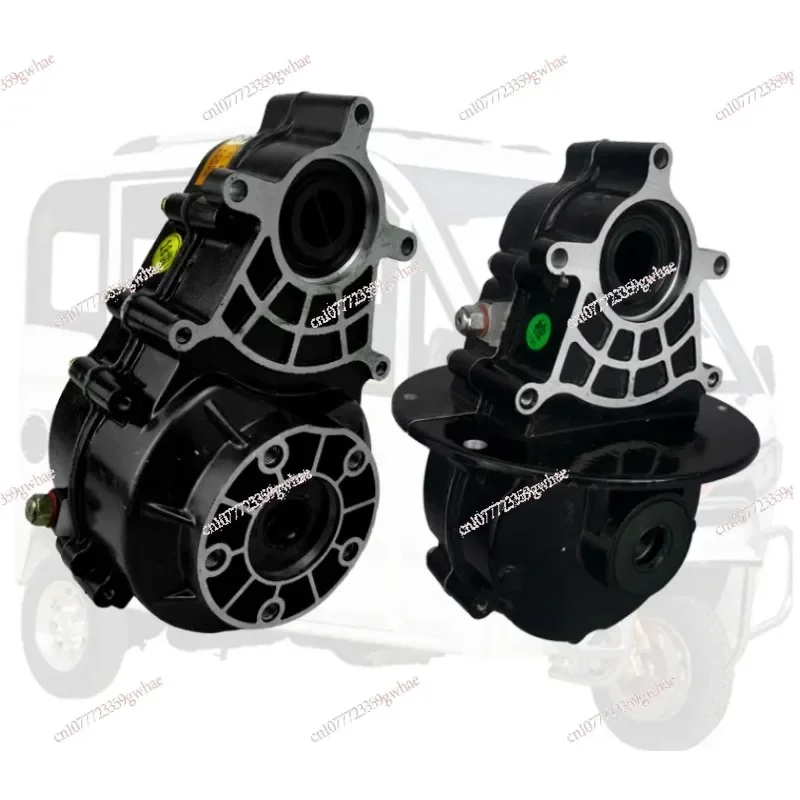 Electric tricycle differential assembly, rear axle package gearbox, split/integrated, 16-tooth, 18-tooth, multi-speed ratio