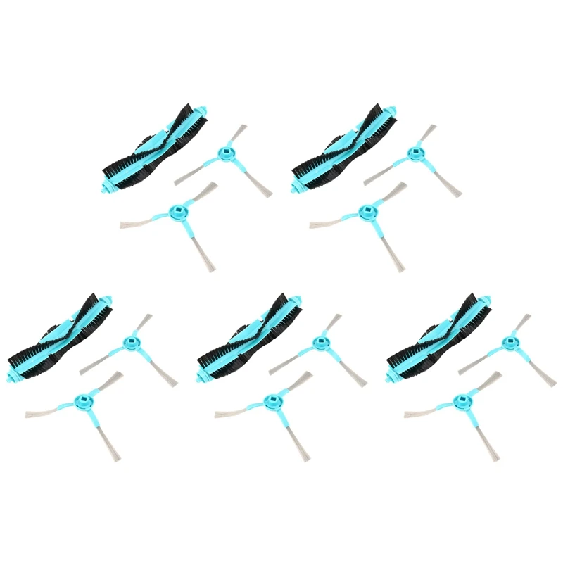 

2025-5X Robot Roller Main Side Brush For Cecotec Conga 4090 5090 Robotic Vacuum Cleaner Spare Parts Accessories Brushes