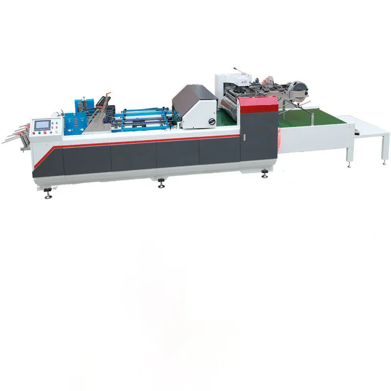 Accelerated Output LKS-1100 High Speed Paper Carton Full Servo PLC PET Film Window Patching Machine High Capacity