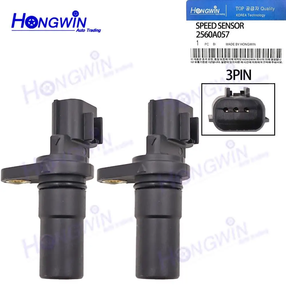 2PCS 2702A036 G4T07371 2560A057 Sensor de velocidade para Mitsubishi Galant Fortis CY4A Lancer CX2A CX3A CX4A CY1A CY2A Attrage A13A