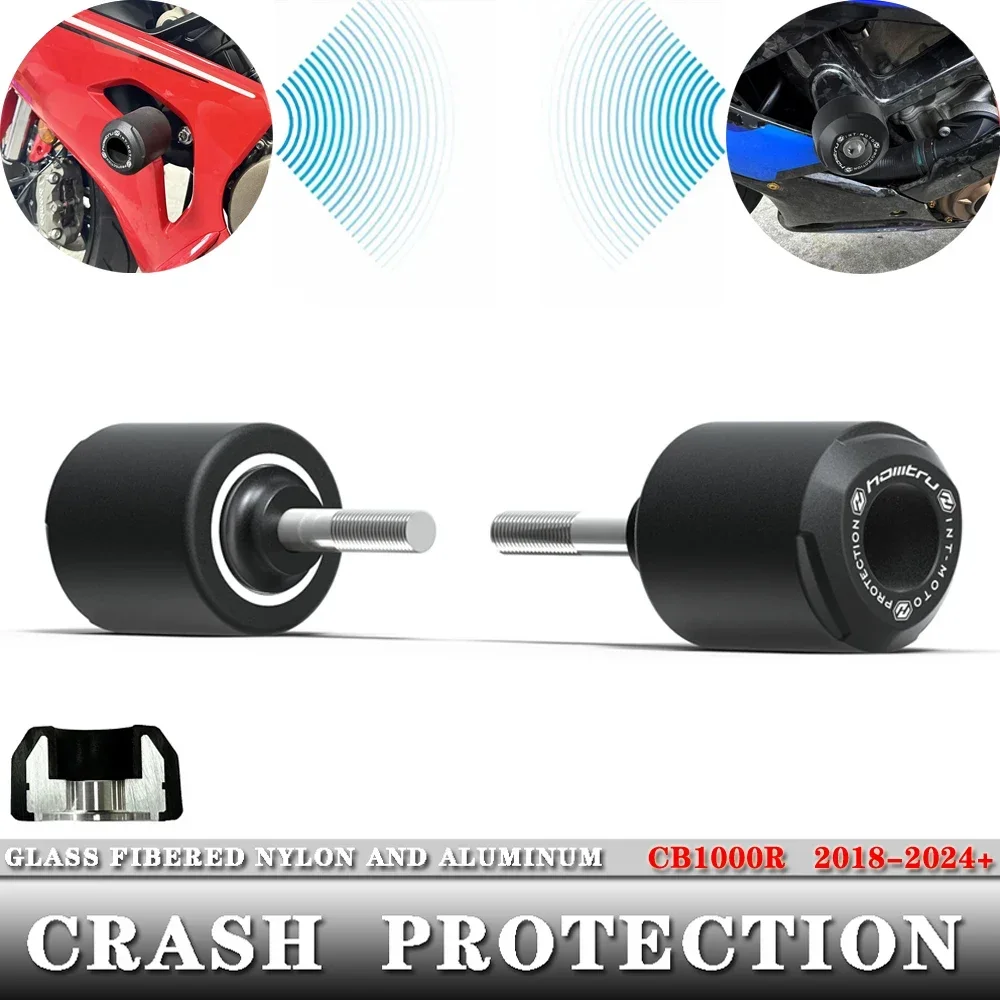 

Для HONDA Honda CB1000R cb1000r 2018 2019 2020 2021 2022 2023 2024 + мотоциклетные нейлоновые + алюминиевый сплав, защитные бобины от столкновений