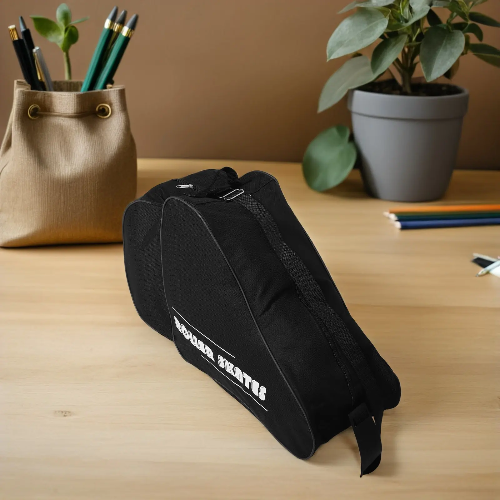 

2Pcs Ice Skates Storage Bag Thickened Protection Roller Skating Organizer Inline Skates Carry Bag Accessories for Hockey Figure