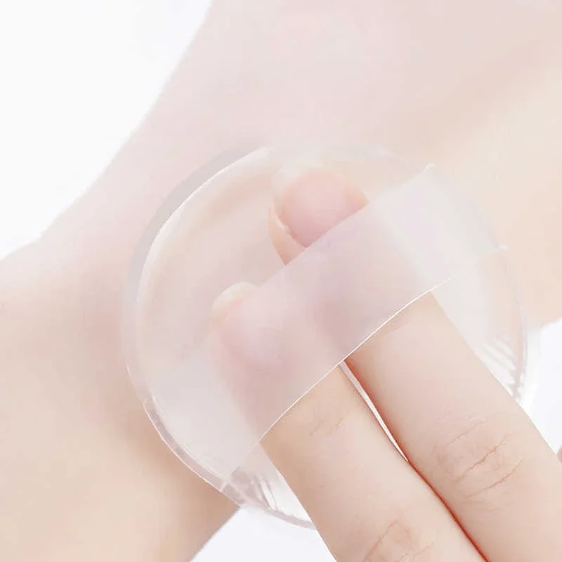 3/1Pcs 5.5cm Soft Sponge Blender Silicone Sponge makeup puff For Liquid Foundation BB Cream Beauty Essentials Makeup Tools