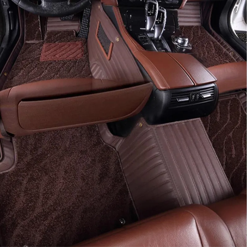 Custom special car floor mats for BMW X5 xDrive45e G05 2026-2019 Top quality waterproof double layers carpets for X5 45e 2023