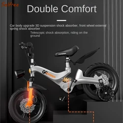 Shock-absorbing Children's Bicycle 2-6 Years Old Baby Pedal Bike Bicycle Lightweight Magnesium Alloy Stroller News