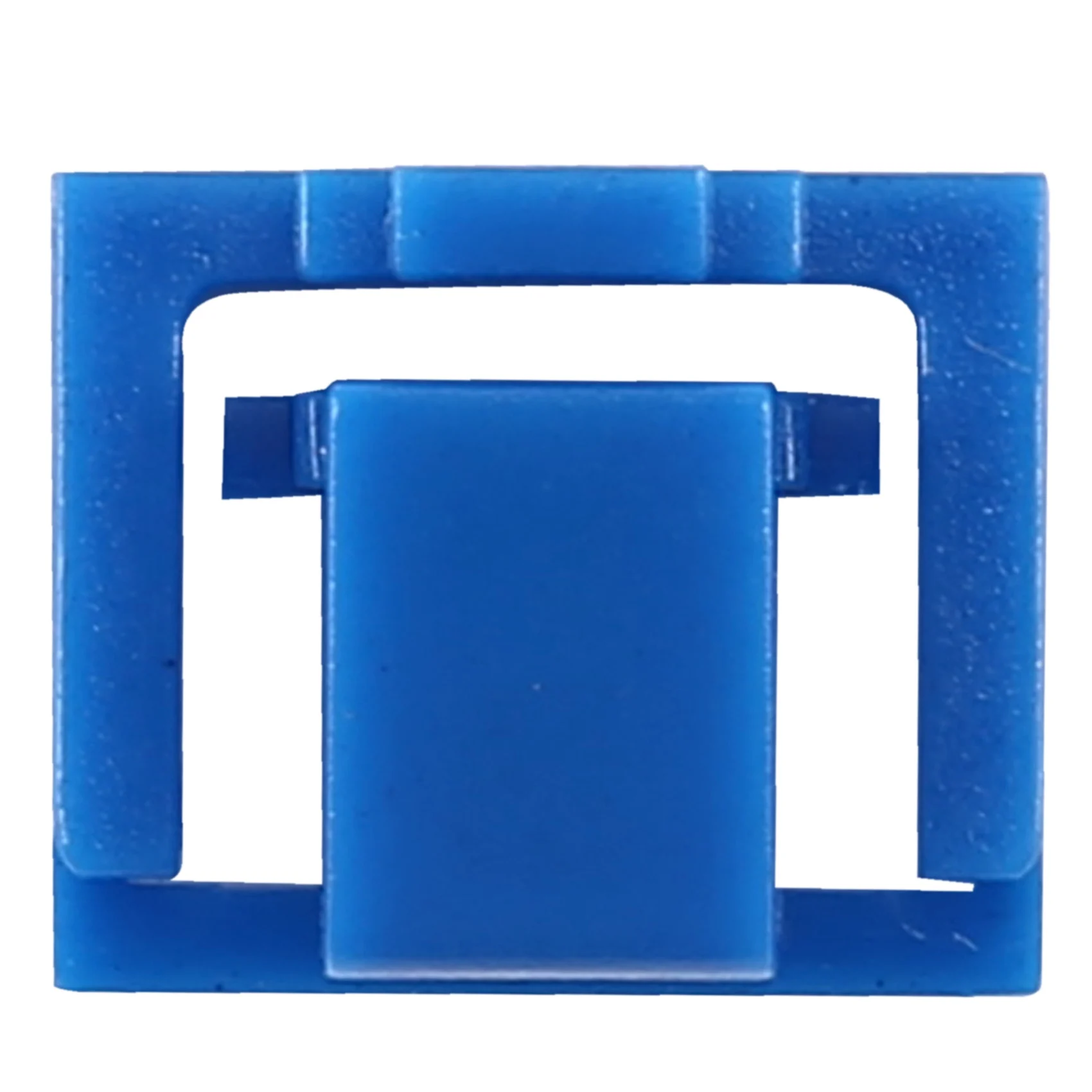 100Pcs Blue RJ45 Port Ethernet LAN Hub Anti Dust Cover Plug Cap Blockout Protector with Proprietary Lock and Key
