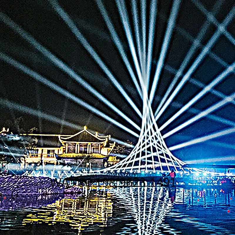 Outdoor RGB AnimationProjector Stage Strobe Effect Light Wedding Christmas Party Event Club DJ Lazer Show