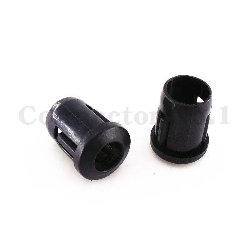 100 Pcs/Lot Lamp Socket Diode Holder Plastic Black Clip Bezel Mount Useful 3mm 5mm 8mm 10mm LED