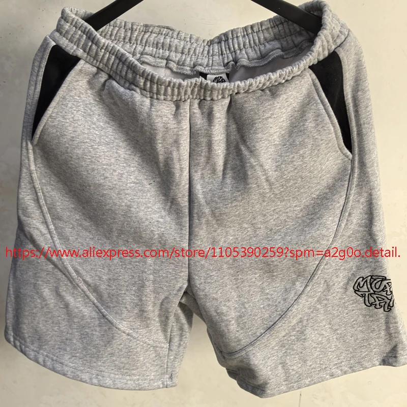 

Американские летние шорты Mertra: ретро-классика, модные, с цветными вставками, вышивкой логотипа, на шнурке, повседневные