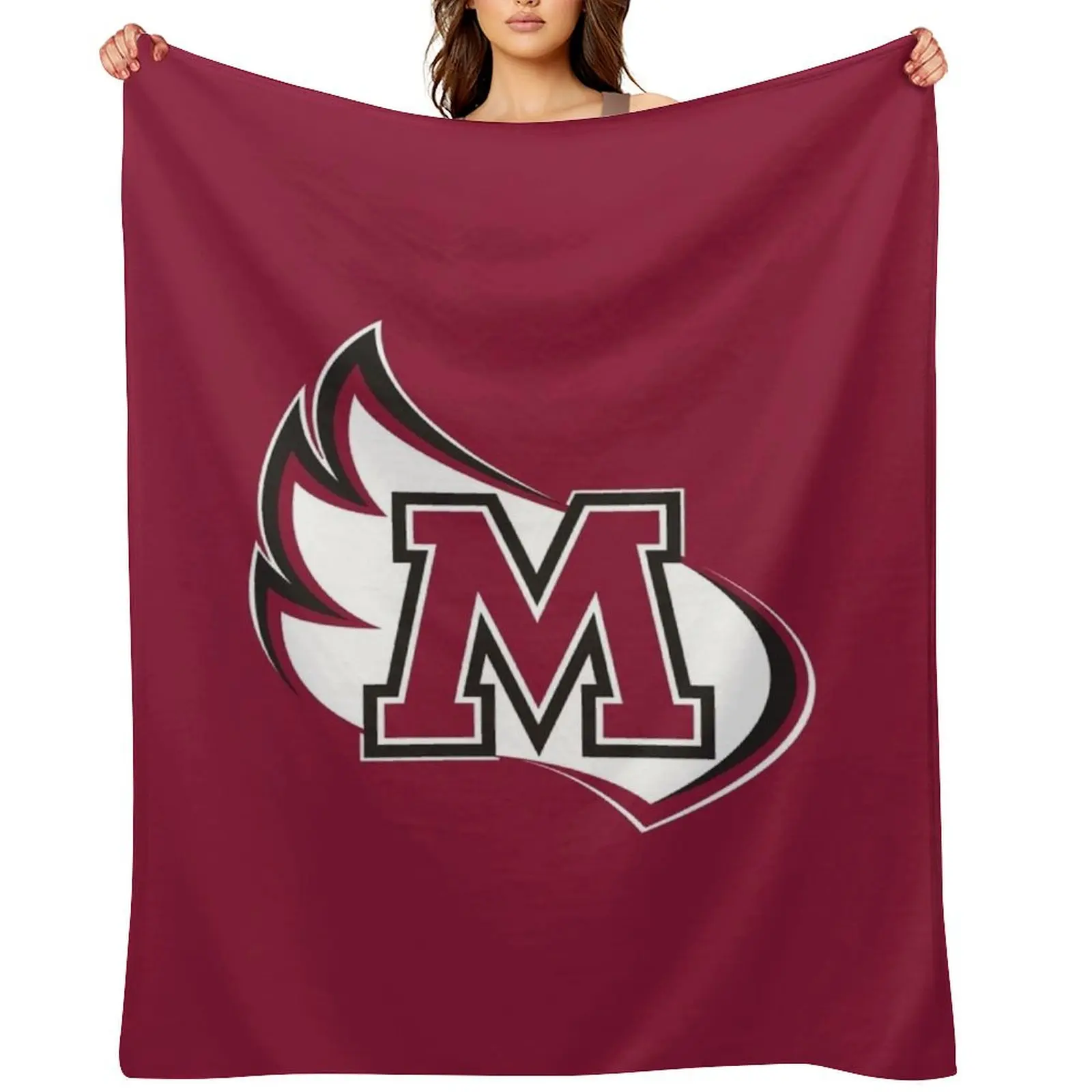 

Meredith Meredith College RALEIGH NC Throw Blanket Summer Beddings Hairy Plaid on the sofa Blankets