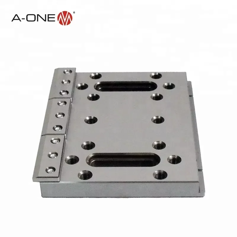 A-ONE Precision 120*150*15 mm Steel Wire Edm Clamping Ternary Fixture 210029