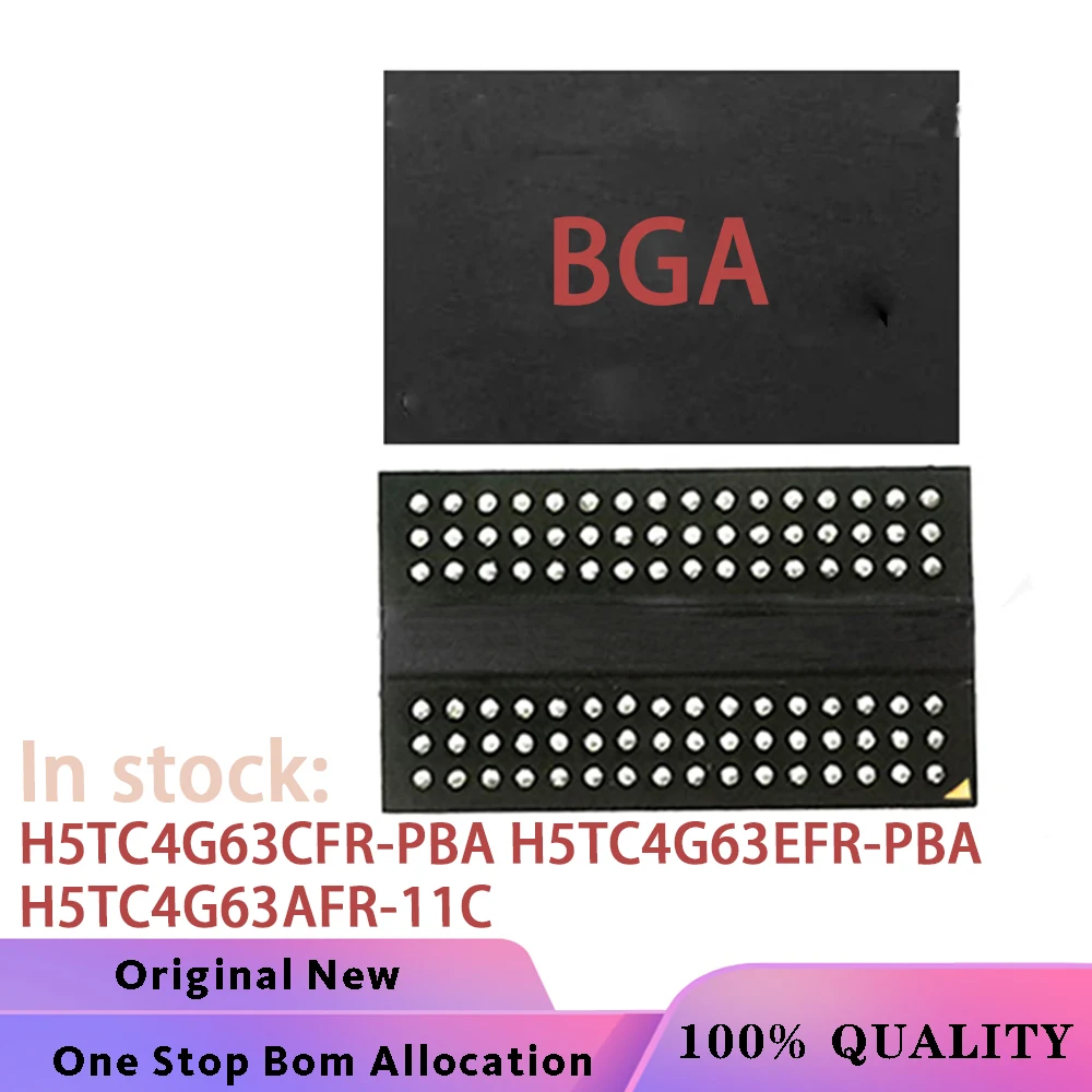 (4piece) H5TC4G63AFR-11C H5TC4G63CFR-PBA H5TC4G63EFR-PBA H5TC4G63AFR 11C H5TC4G63CFR PBA H5TC4G63EFR PBA BGA Chipset