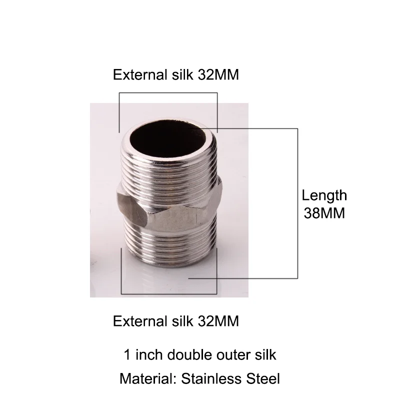 Conector de rosca macho de cobre, adaptador acoplador de manguera, tubo de extensión de manguera de ducha, extensor de manguera Universal, accesorios de baño