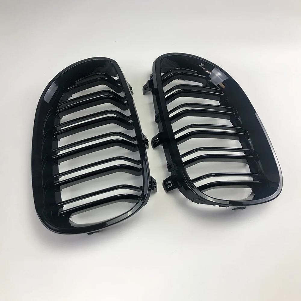 الجبهة مدخل الكلى مصبغة الوفير شواء هود شبكة لسيارات BMW E60 E61 M5 520i 535i 545i 550i 5-Series 2003-2010 ضبط الملحقات