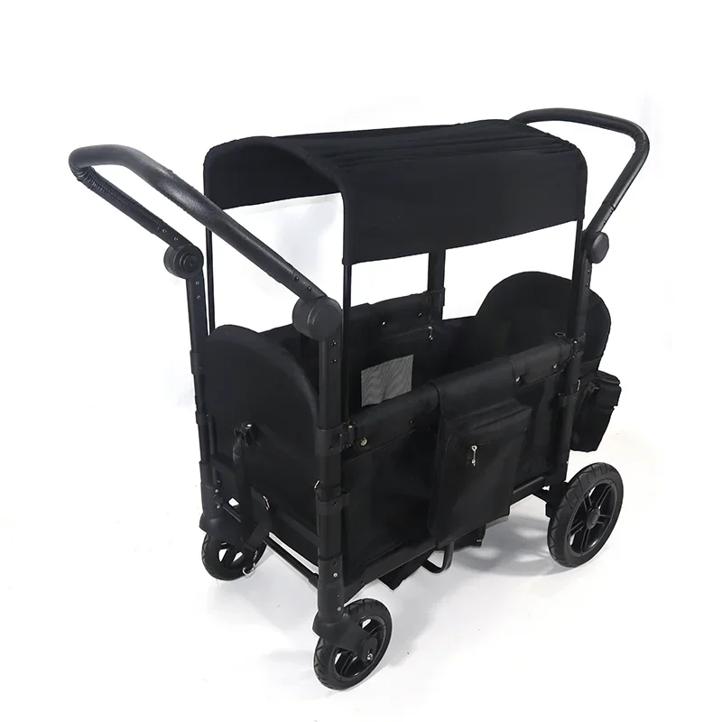 Baby Products Folding Baby Wagon Stroller With 2 Seats and 4 Seats