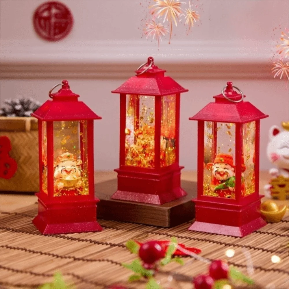 الإبداعية البسيطة الثروة الله ليلة مصباح مضيئة الرياح مصباح السنة الجديدة زينة حسن الحظ المحمولة سطح المكتب جو مصباح غرفة نوم