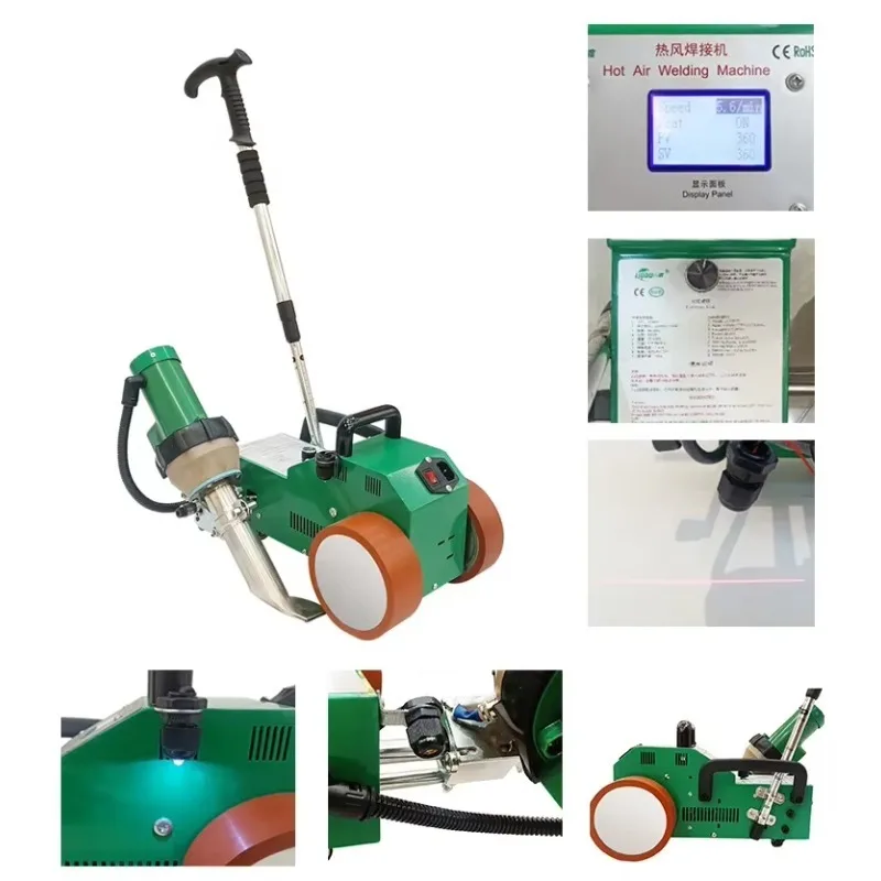 Hot Sale Hot Air Welder Welding Machine for PVC Tarpaulin Truck Cover Tent Materials LC3000D