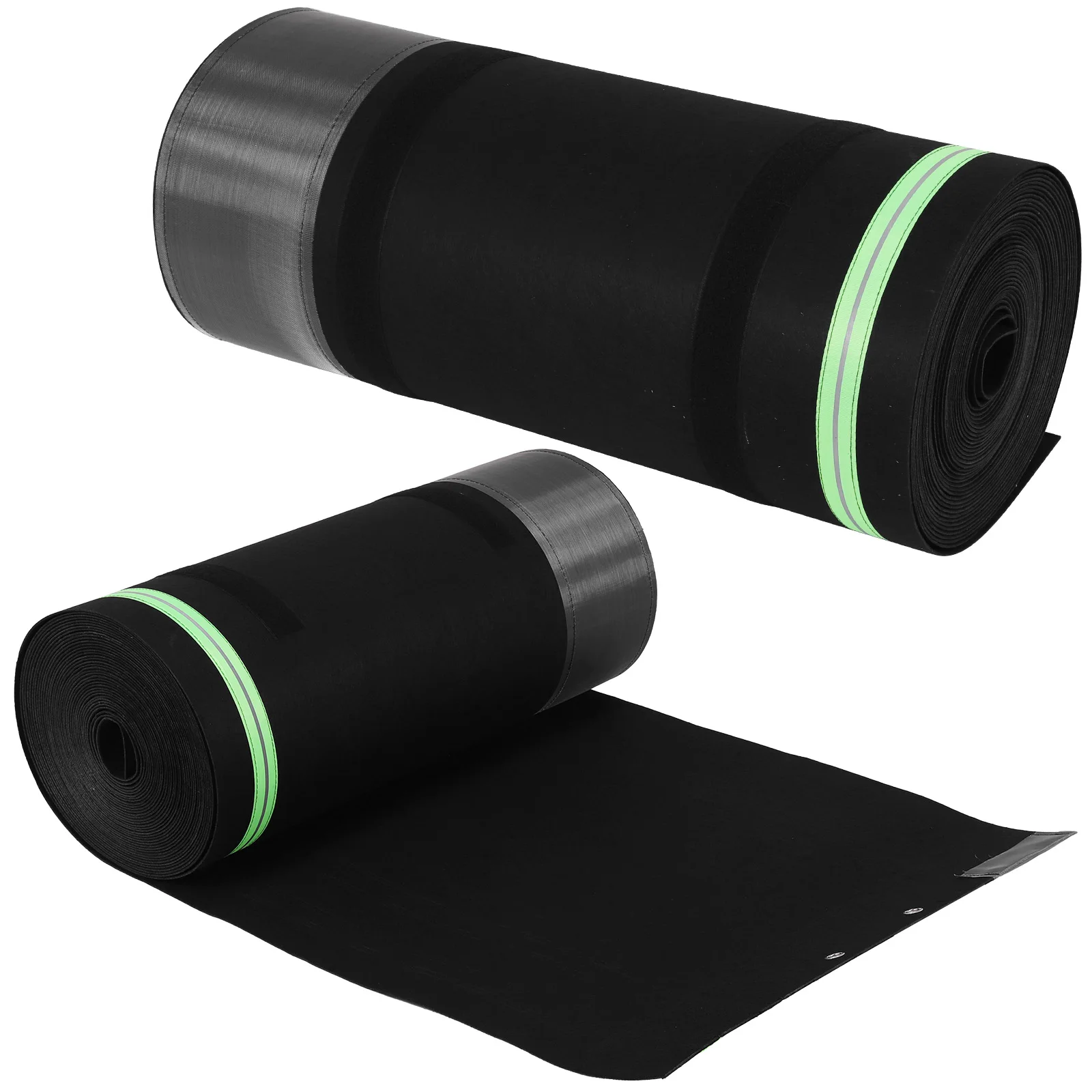 

Windproof Bottom Cover with Tightly Metal Plates Windproof Trailer Skirts Easy Installation Waterproof for Garden Outdoor Yard