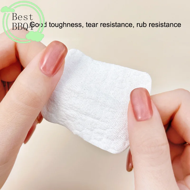 (BBQ4)200/500Pc Thickening Cotton Pads For Nail Wipes Lint-Free Nail CottonGel Polish Remover Nail Art Cleaning Tool view 5